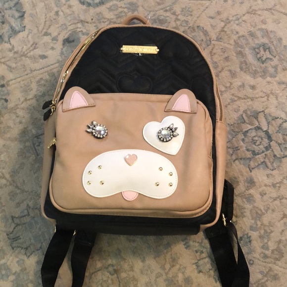 Betsey Johnson Womens Kitsch Backpack